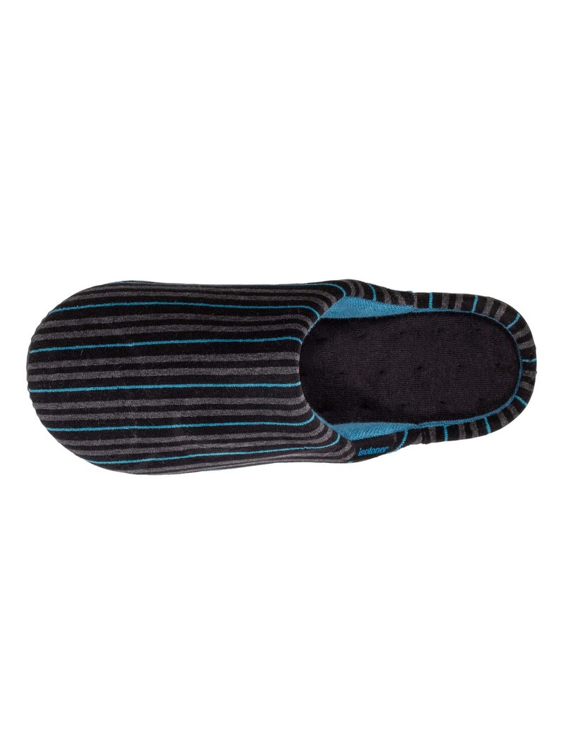 Pantofole mules strisce uomo Isotoner Multicolore - Kiabi