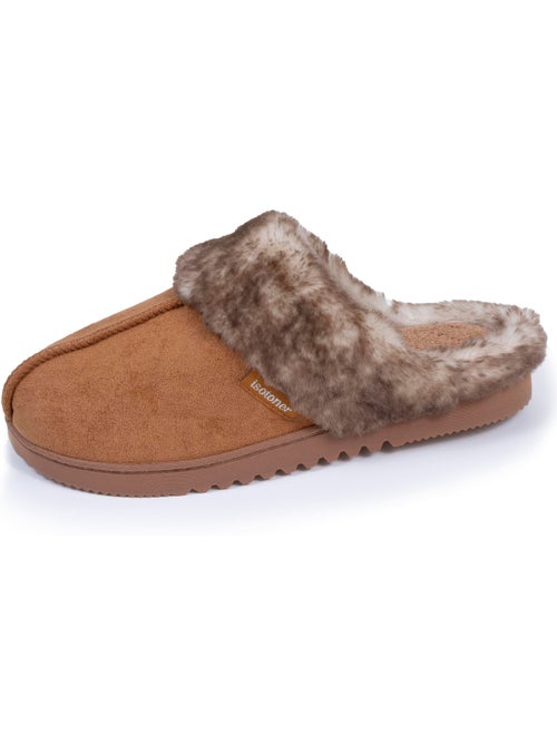 Pantofole mules suéfine, caldo donna isotoner - Kiabi