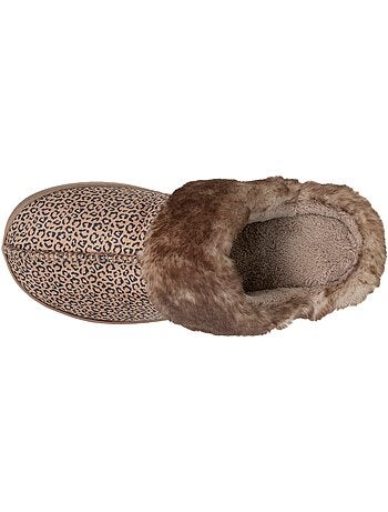 Pantofole mules suéfine, caldo donna Isotoner