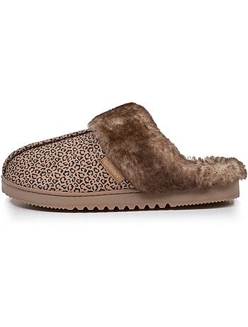 Pantofole mules suéfine, caldo donna Isotoner