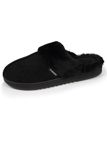 Pantofole mules suéfine, caldo donna Isotoner