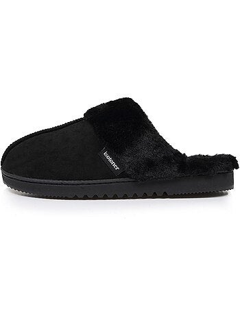 Pantofole mules suéfine, caldo donna Isotoner