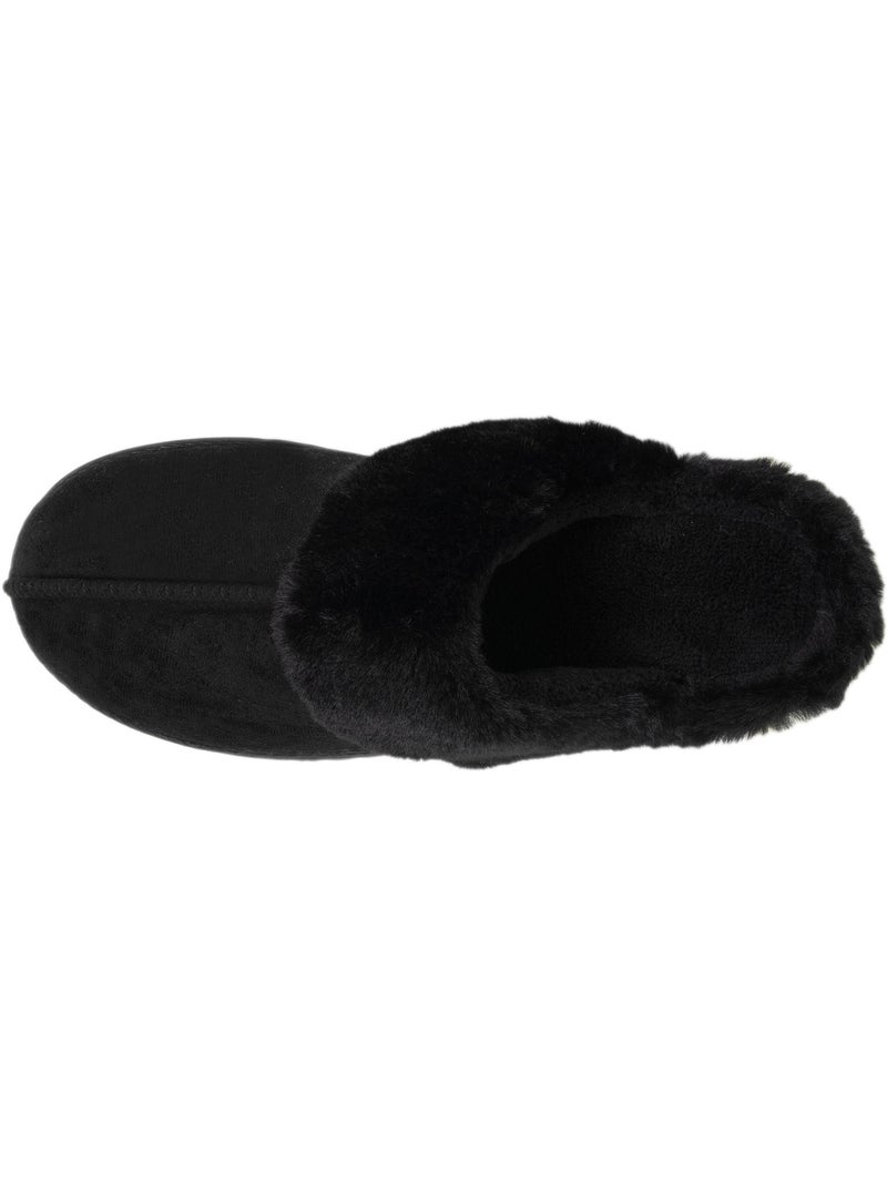 Pantofole mules suéfine, caldo donna Isotoner Nero - Kiabi