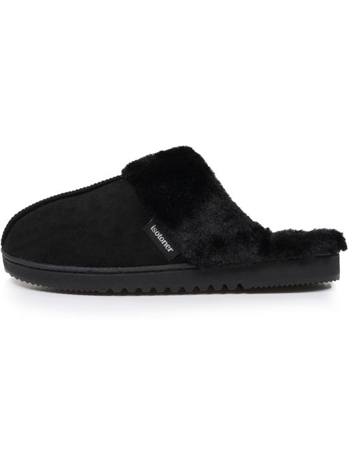 Pantofole mules suéfine, caldo donna Isotoner - Kiabi