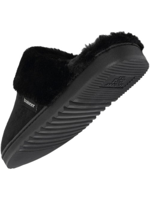 Pantofole mules suéfine, caldo donna Isotoner - Kiabi