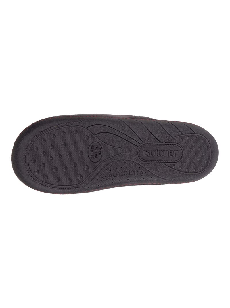 Pantofole mules Suola antiscivolo bambina Isotoner Grigio scuro - Kiabi