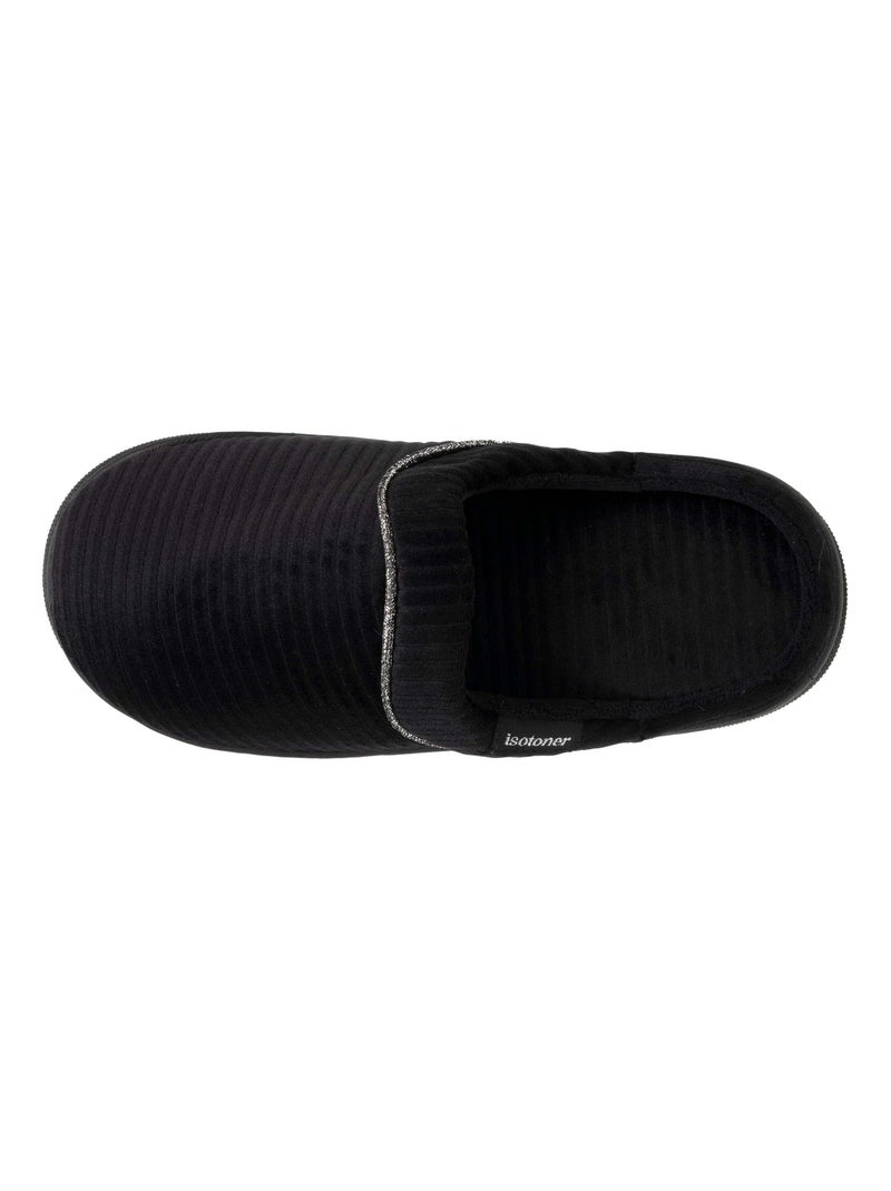 Pantofole mules suola bloup comfort donna Isotoner Nero - Kiabi