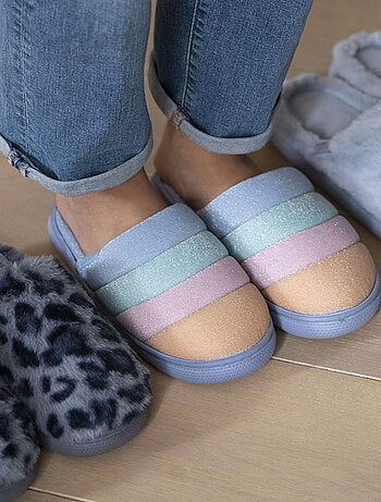 Pantofole mules suola bloup extra comfort donna Isotoner