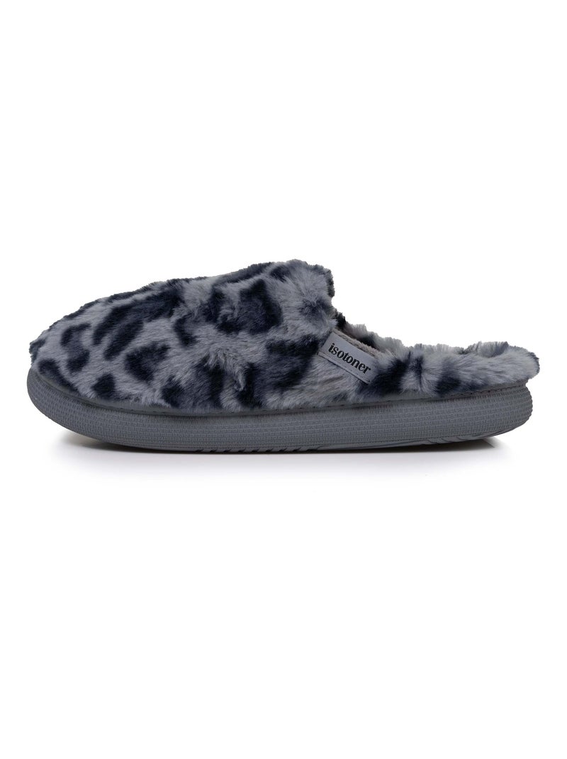 Pantofole mules suola bloup extra comfort donna Isotoner Grigio - Kiabi