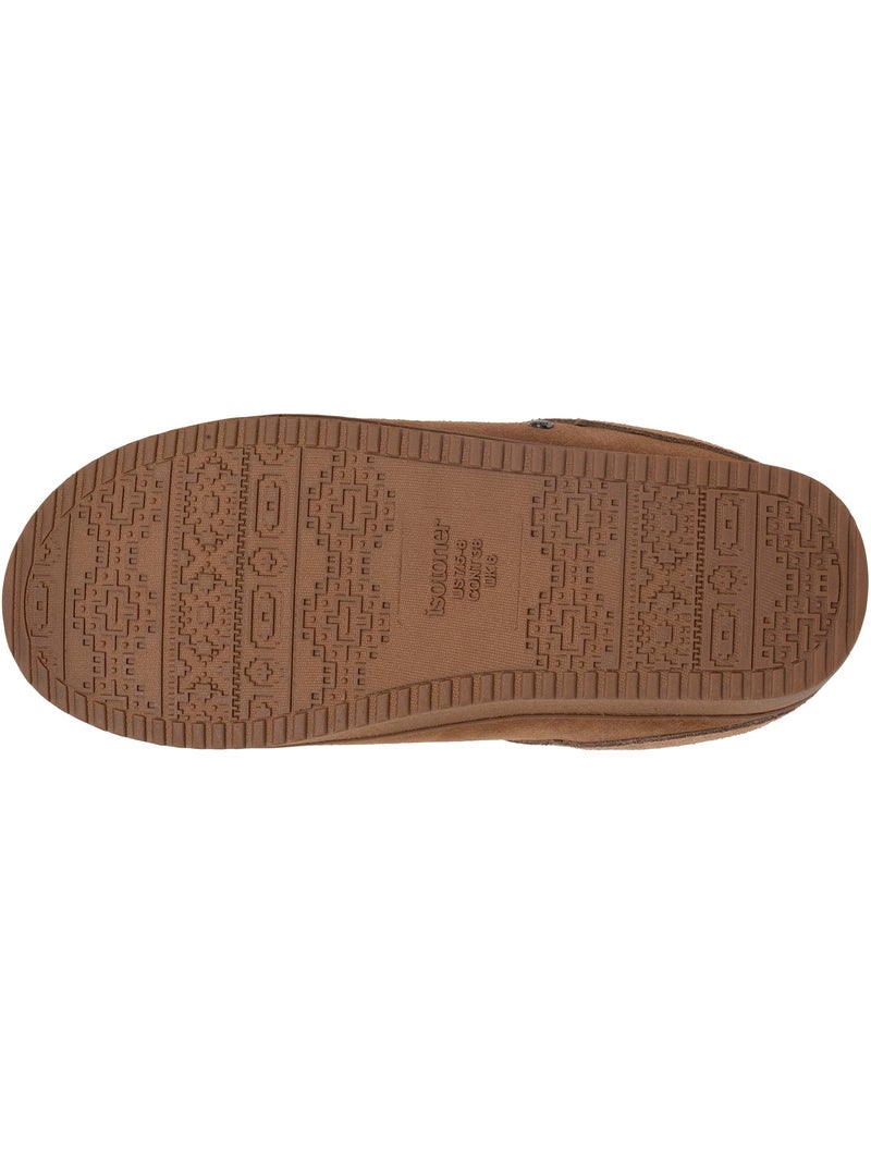Pantofole mules suola con plateau di 3,5 cm donna Cammello - Kiabi