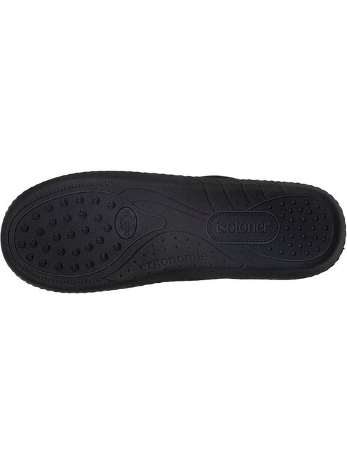 Pantofole mules suola ergonomica comfort, velour donna isotoner - Kiabi