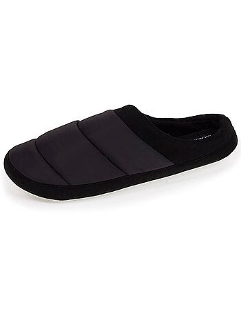 Pantofole mules suola in gomma antiscivolo, ultra uomo Isotoner