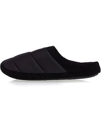 Pantofole mules suola in gomma antiscivolo, ultra uomo Isotoner