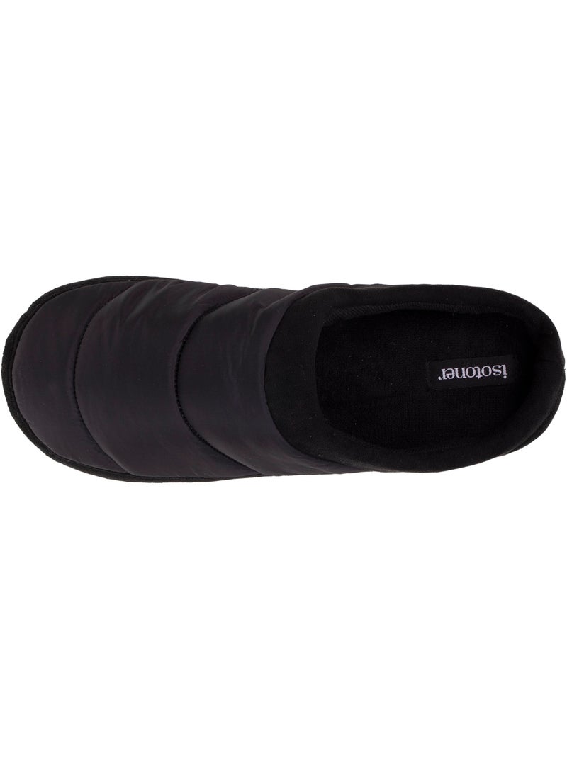 Pantofole mules suola in gomma antiscivolo, ultra uomo Isotoner Nero - Kiabi