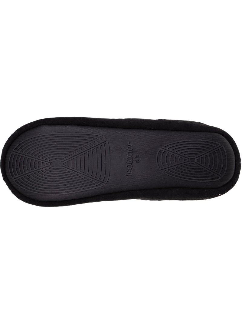 Pantofole mules suola in gomma antiscivolo, ultra uomo Isotoner Nero - Kiabi