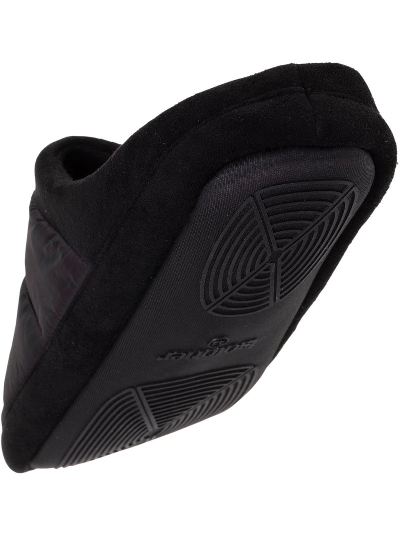 Pantofole mules suola in gomma antiscivolo, ultra uomo Isotoner Nero - Kiabi