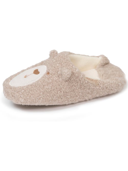 Pantofole mules suola in sherpa e antiscivolo donna isotoner - Kiabi Pantofole mules suola in sherpa e antiscivolo donna isotoner - Kiabi