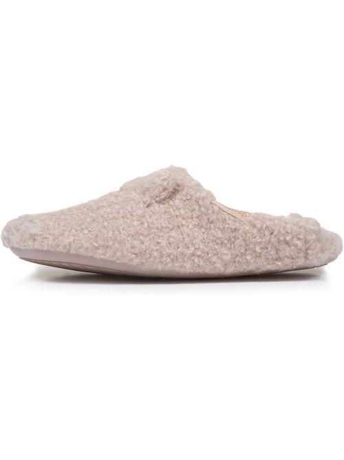 Pantofole mules suola in sherpa e antiscivolo donna isotoner - Kiabi Pantofole mules suola in sherpa e antiscivolo donna isotoner - Kiabi