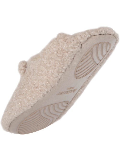 Pantofole mules suola in sherpa e antiscivolo donna isotoner - Kiabi Pantofole mules suola in sherpa e antiscivolo donna isotoner - Kiabi