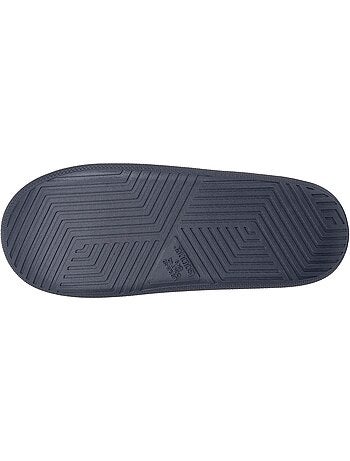 Pantofole mules suola in velluto bloup extra comfort uomo isotoner