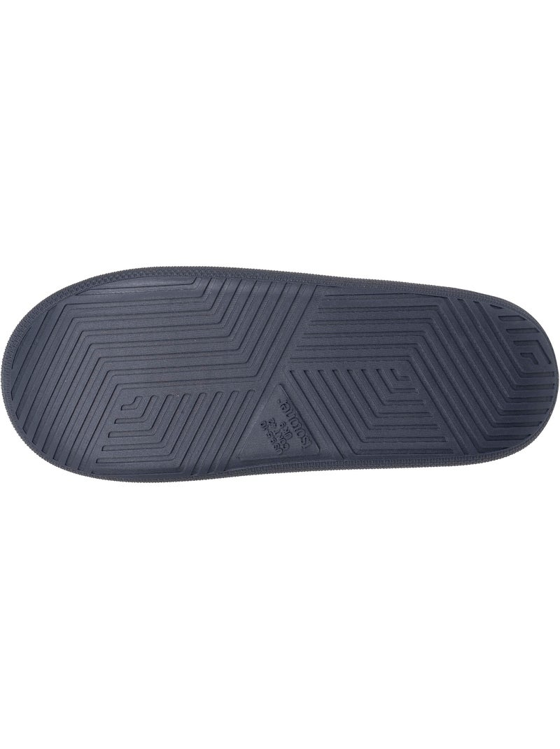 Pantofole mules suola in velluto bloup extra comfort uomo isotoner Blu marino - Kiabi