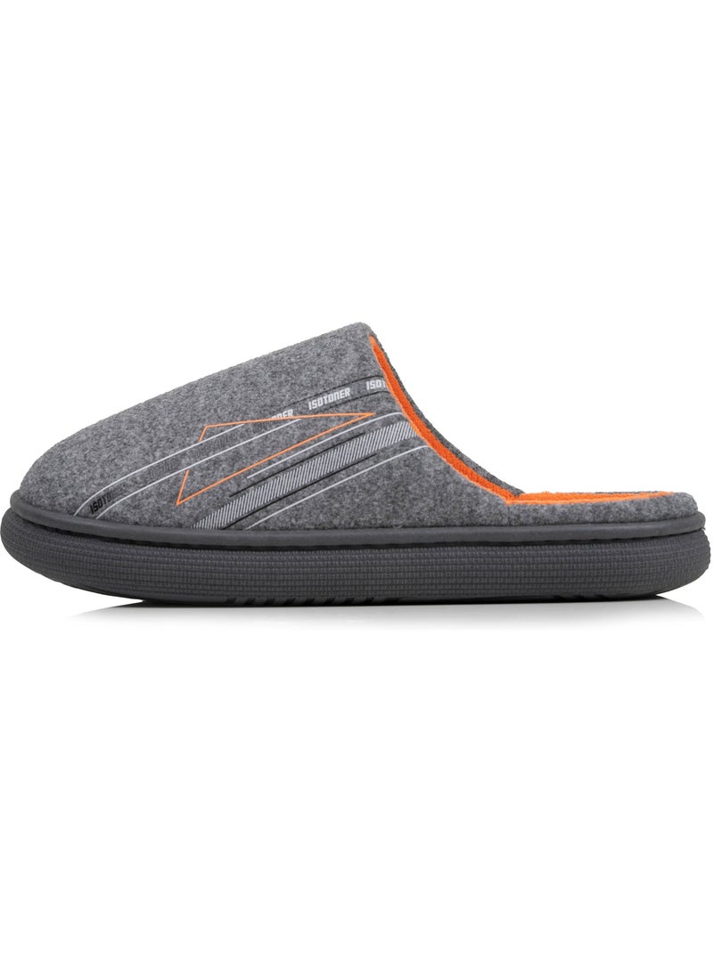 Pantofole mules suola ultra morbida e confortevole uomo Grigio melangiato - Kiabi