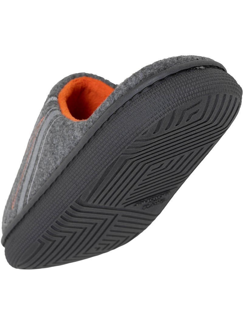 Pantofole mules suola ultra morbida e confortevole uomo Isotoner Grigio melangiato - Kiabi