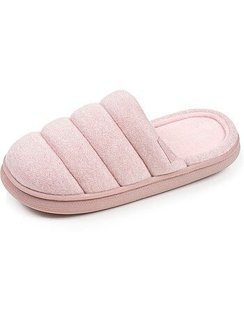 Pantofole mules suola XTRA Comfort in rete metallica donna Isotoner