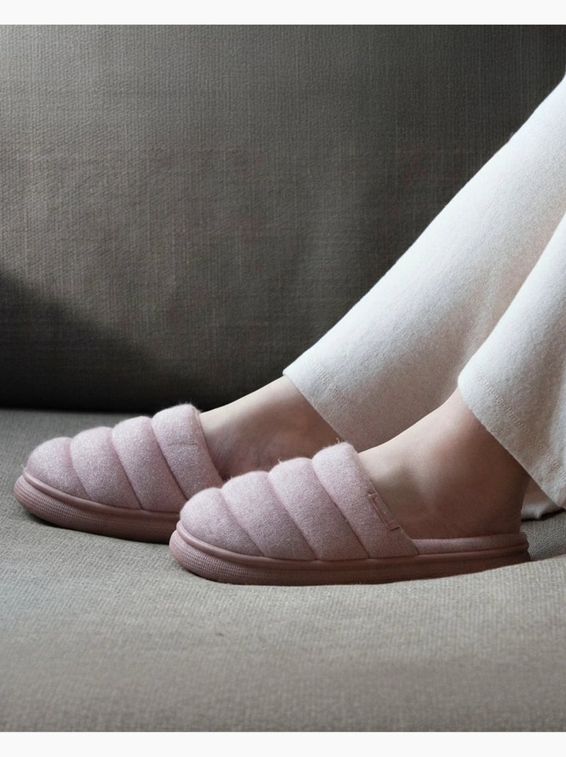 Pantofole mules suola XTRA Comfort in rete metallica donna Isotoner Rosato - Kiabi