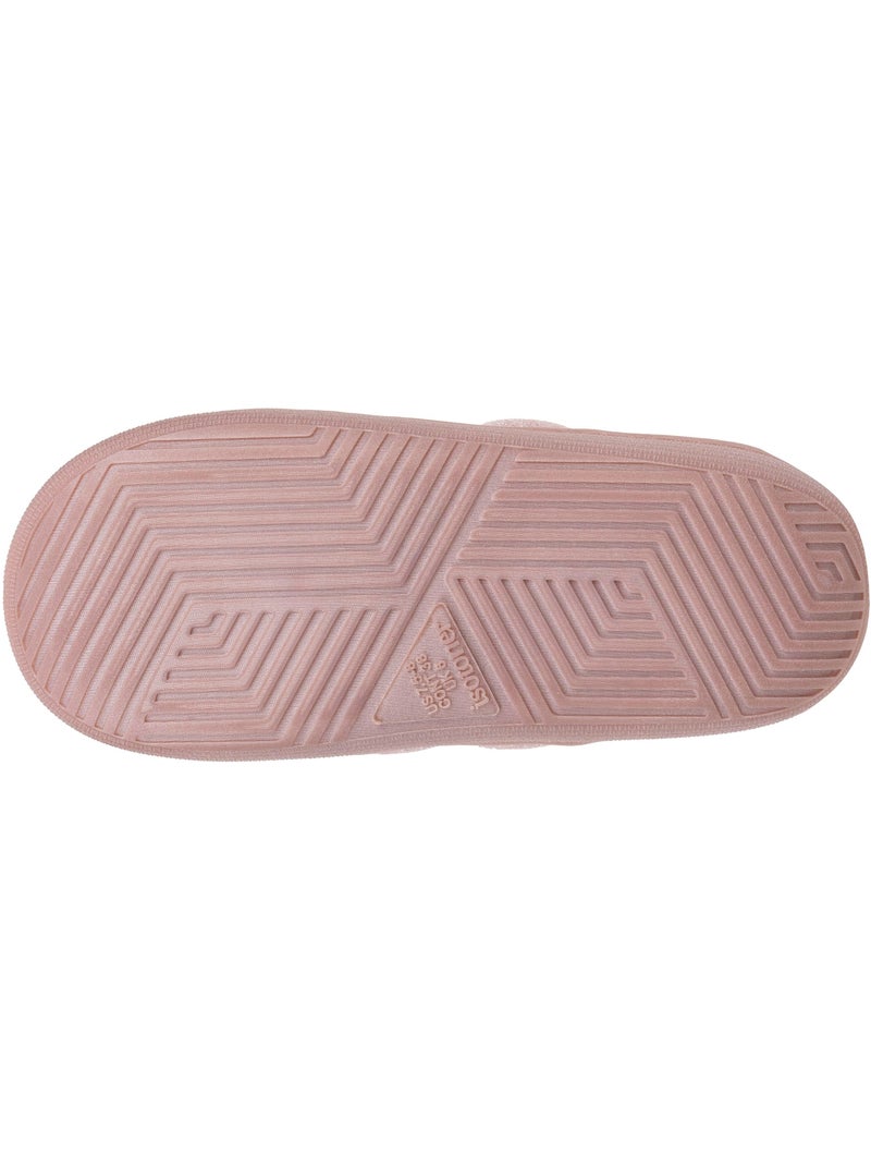 Pantofole mules suola XTRA Comfort in rete metallica donna Isotoner Rosato - Kiabi