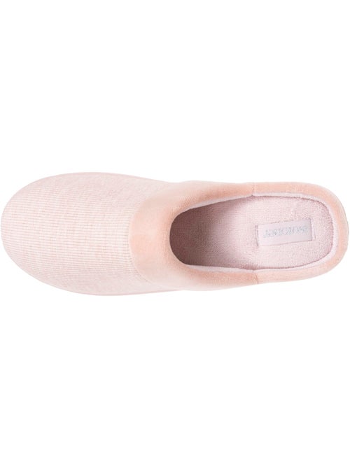 Pantofole mules tacco in jersey memory foam 3,7 cm donna Isotoner - Kiabi