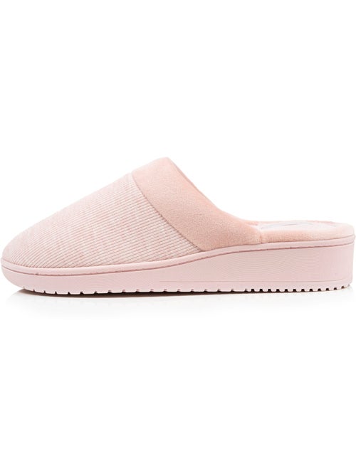 Pantofole mules tacco in jersey memory foam 3,7 cm donna Isotoner - Kiabi