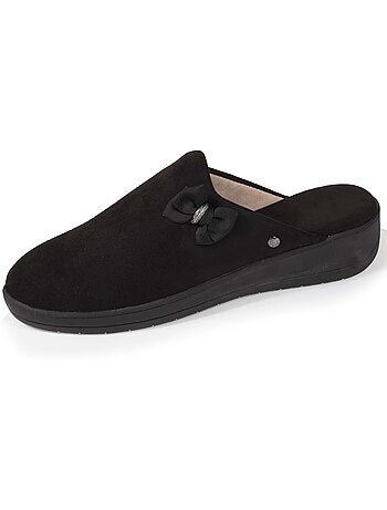 Pantofole mules tacco piccolo di 4,5 cm donna isotoner
