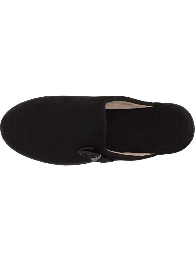 Pantofole mules tacco piccolo di 4,5 cm donna isotoner Nero - Kiabi