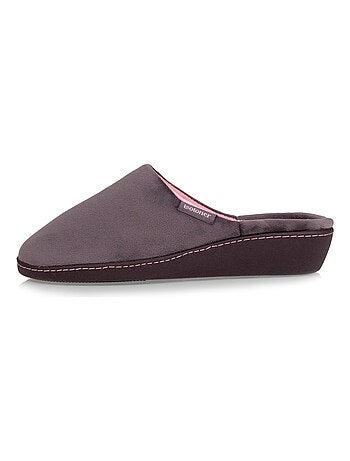 Pantofole mules tacco ultra morbido e ultra confortevole donna Isotoner