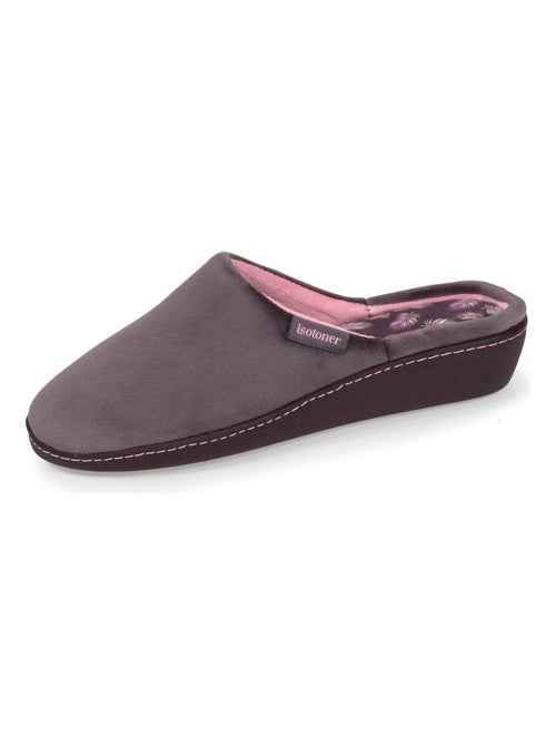 Pantofole mules tacco ultra morbido e ultra confortevole donna Isotoner - Kiabi