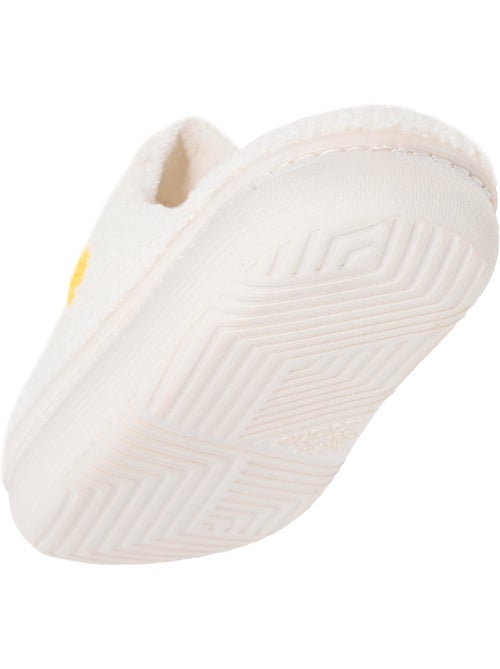 Pantofole mules tessuto a riccioli, suola Bloup Extra bambina Isotoner - Kiabi