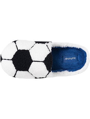 Pantofole mules tessuto a riccioli, suola bloup extra bambino isotoner