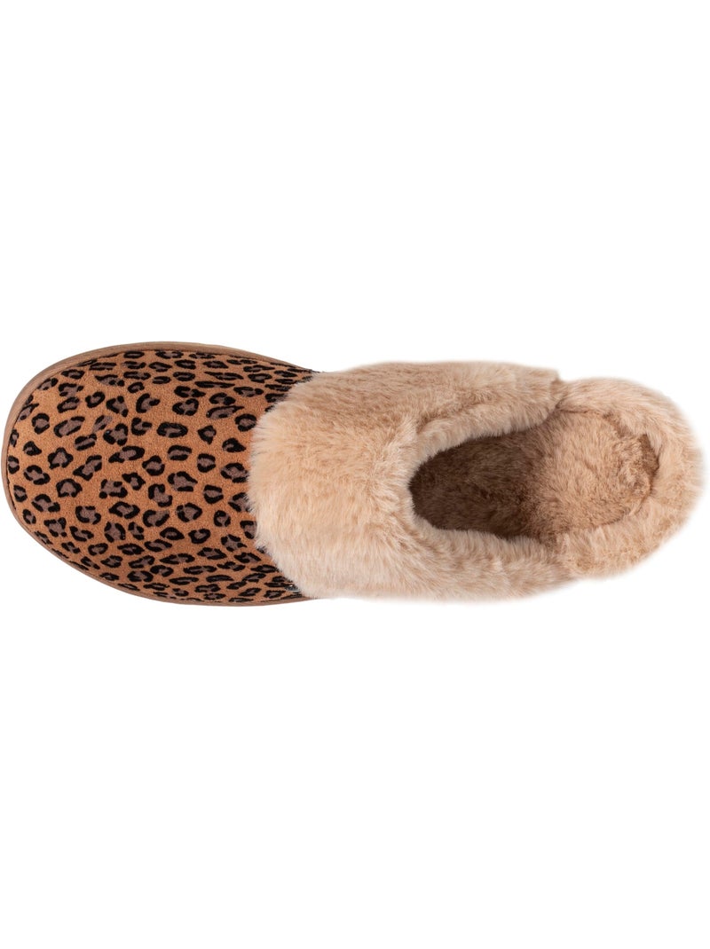 Pantofole mules ultra confortevole, con bordo in donna Nero Marrone - Kiabi