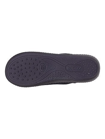 Pantofole mules ultra-confortevole con schiuma di uomo Isotoner