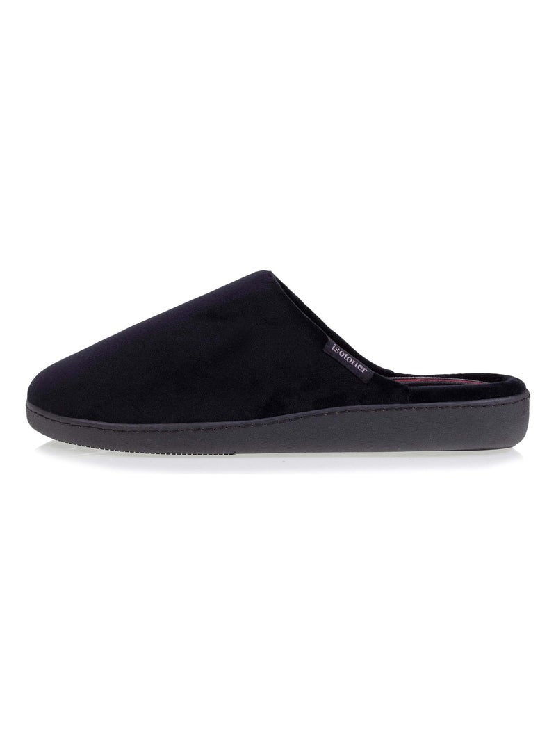 Pantofole mules ultra-confortevole con schiuma di uomo Isotoner Nero - Kiabi