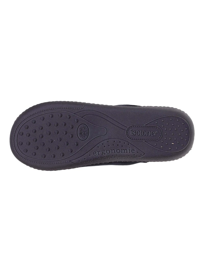 Pantofole mules ultra-confortevole con schiuma di uomo Isotoner Nero - Kiabi