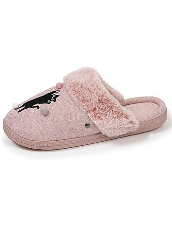 Pantofole mules ultra confortevole e leggero, in schiuma donna isotoner
