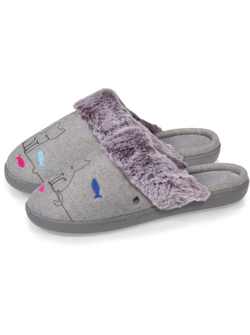 Pantofole mules ultra confortevole e leggero, in schiuma donna isotoner - Kiabi Pantofole mules ultra confortevole e leggero, in schiuma donna isotoner - Kiabi