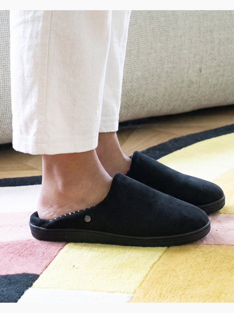 Pantofole mules ultra confortevole e leggero, in schiuma donna Nero - Kiabi