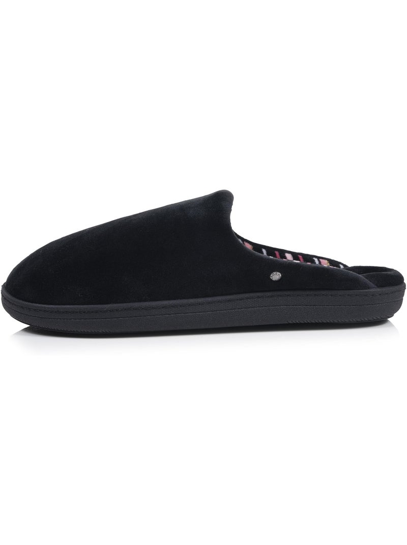 Pantofole mules ultra confortevole e leggero, in schiuma donna Nero Rosa - Kiabi