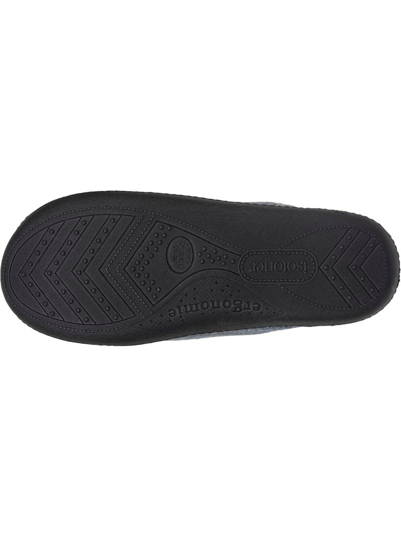 Pantofole mules ultra confortevole e leggero, in schiuma uomo Blu grigio - Kiabi