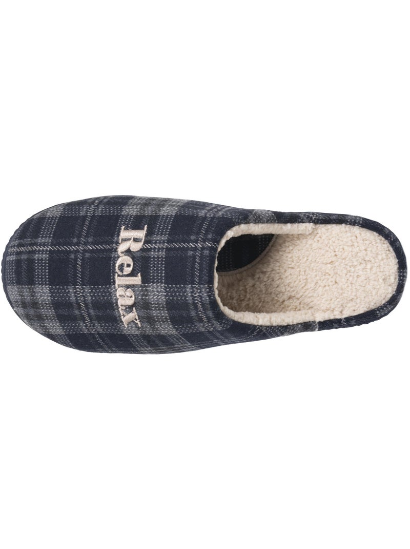 Pantofole mules ultra confortevole e leggero, in schiuma uomo isotoner Blu Marrone - Kiabi