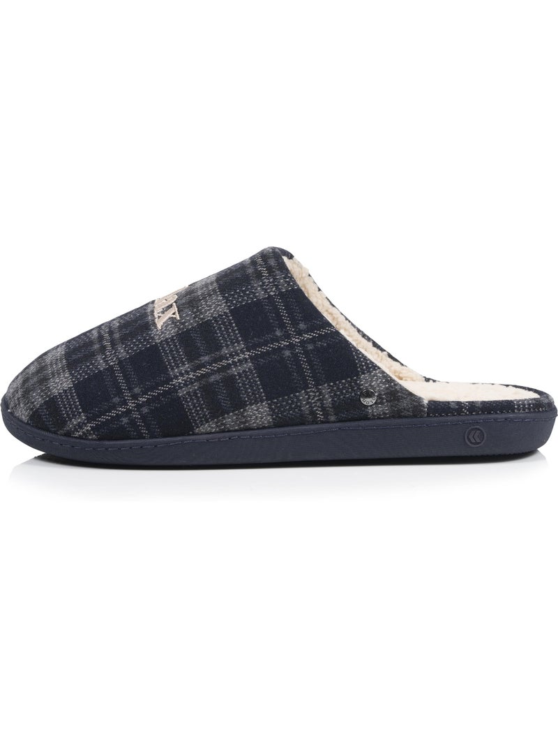 Pantofole mules ultra confortevole e leggero, in schiuma uomo isotoner Blu Marrone - Kiabi