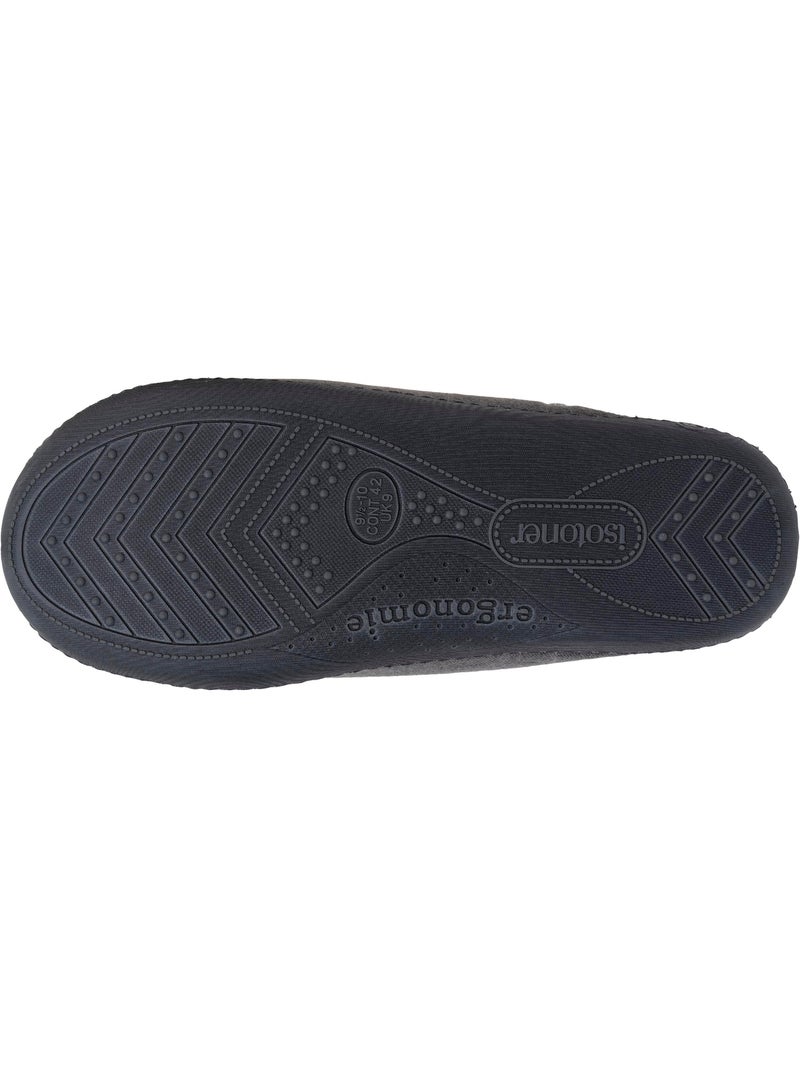 Pantofole mules ultra confortevole e leggero, in schiuma uomo isotoner Grigio melangiato - Kiabi